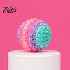 Sensory Spiky Ball 3D Printed Toy, Stress Relief Mini Textured Ball, Desk Reliever Massage Decompression Toy for Home Office School Anxiety