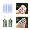 Diy Crystal Irregular Blade-shaped Mold Ear Pendant Drop Glue Mold Keychain Pendant Silicone Mold for Jewelry Making
