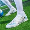 Outdoor Men Soccer Shoes Anti-slip High-top Long Sports Shoes Men Grass Wear-resistant Training Lightweight Men Shoes