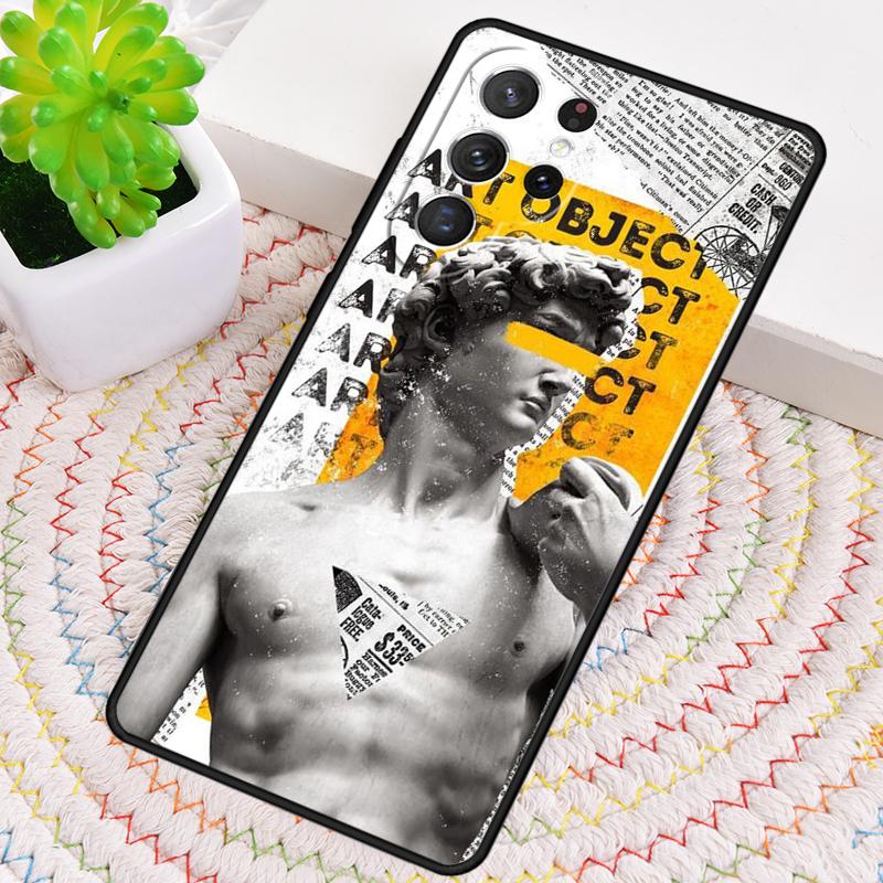 Art Reference Phone Case for Samsung Galaxy Note 10 Pro S26 Ultra S23 S24 FE S25 S21 S22 PLUS Shockproof Cove