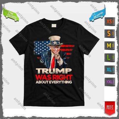 Trump Miał Rację We Wszystkim Prezydent Donald Trump 2024 Koszulka Unisex Koszulka Unisex
