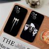Singer M-Marilyn Manson Phone Case Phone Case For Iphone 17 16 15 11 13 14 Pro Max X Xr Xs Max 12mini Black Shell Cover Case