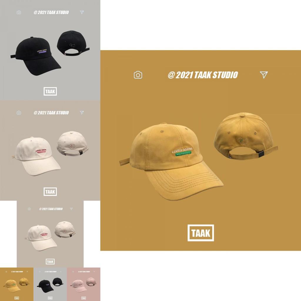 Stylish Ins Korean Pink Baseball Hat Versatile Letter Style For All Seasons