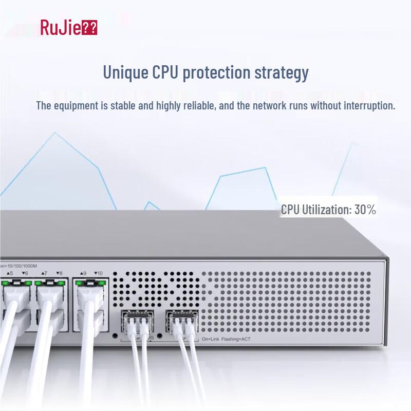 Ruijie RG-S2906-10GT2MS-L 10-Port Gigabit Managed Switch