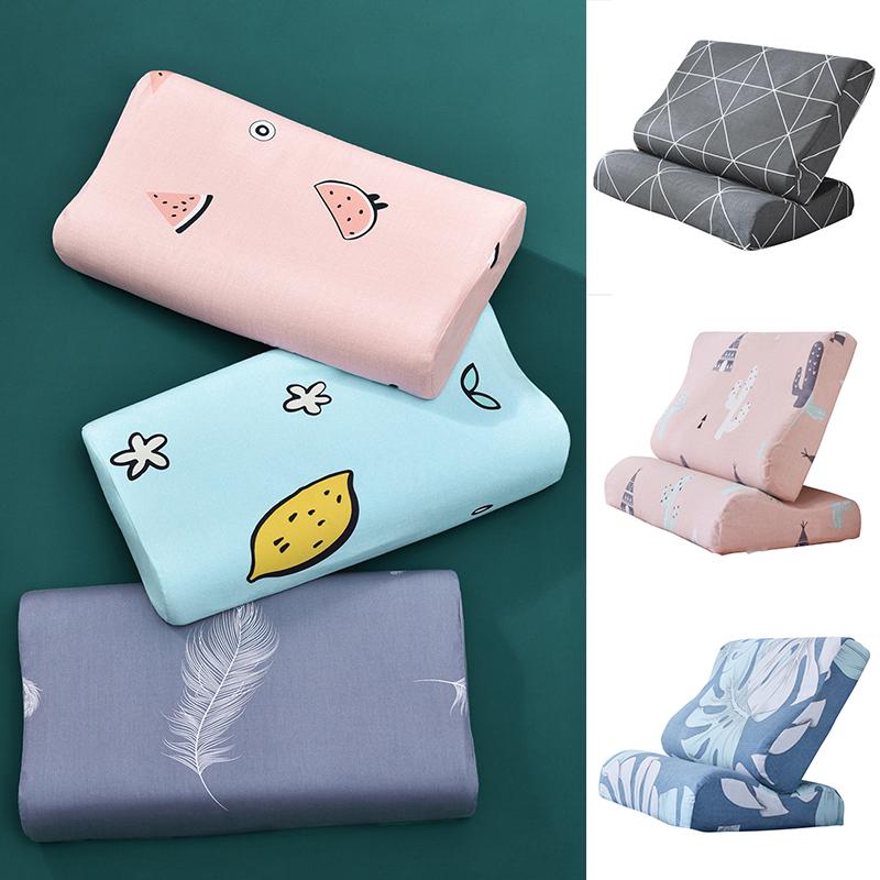 Creative Soft Pillow Cases Slowly Rebound Memory Foam Space Pillow Cases Neck Healthcare Memory Pillow Cover Latex Pillowcase