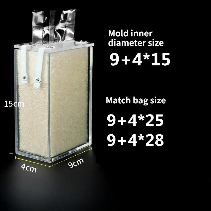 Reisziegel Beutel Vakuumform Yakfeng Reisbeutel Form Vakuum Transparente Verpackung für Diverse Körner Reisbeutel Mahlwerkzeug