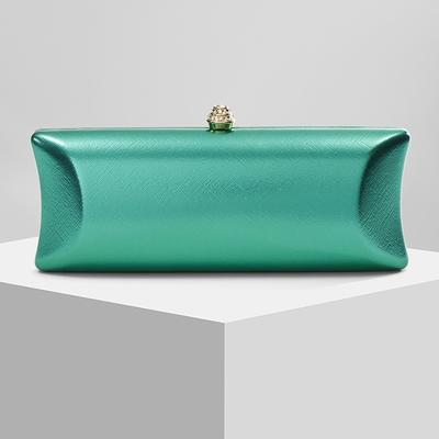 Vintage Classic Long Box Dinner Bag Bridal Wedding Bag Banquet Versatile Shoulder Bag Crossbody Chain Luxury