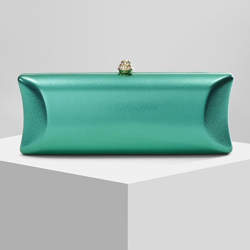 

Vintage Classic Long Box Dinner Bag Bridal Wedding Bag Banquet Versatile Shoulder Bag Crossbody Chain Luxury золотой