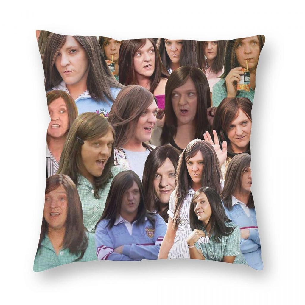 Summer Heights High Jamie King Square Pillowcase Polyester Linen Velvet Printed Zip Decor Pillow Case Sofa Cushion Cover