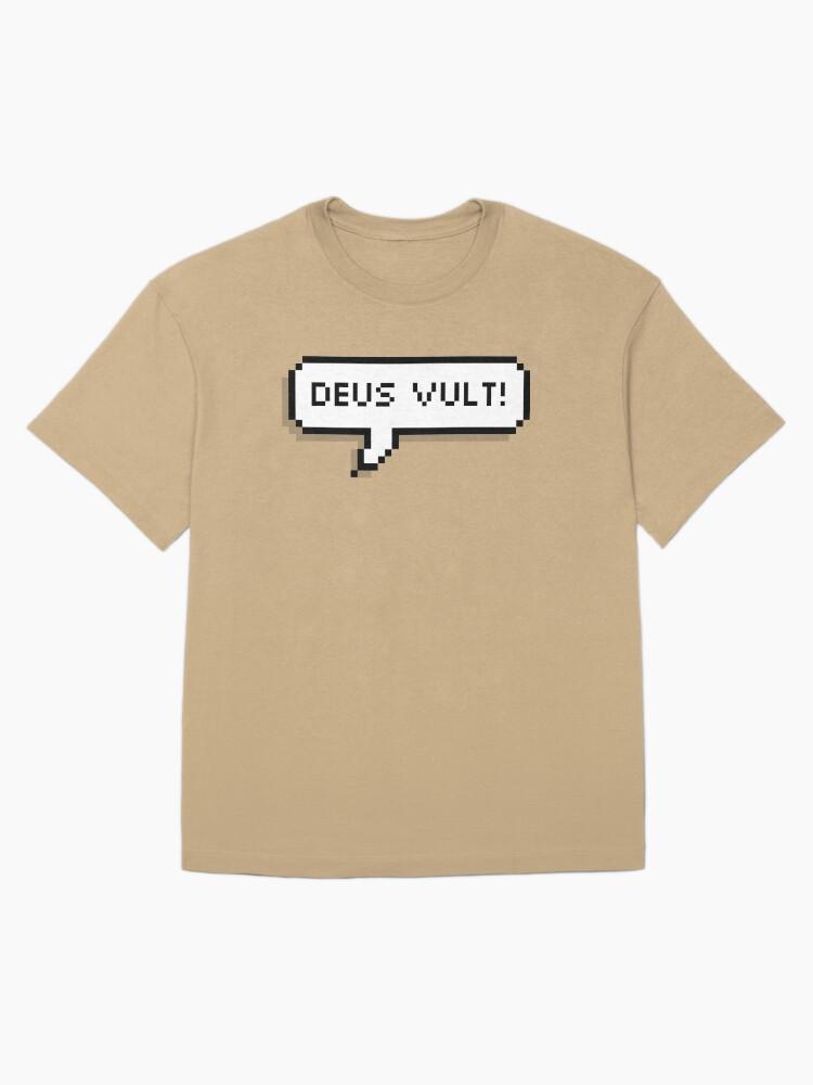 Crusader Kings Deus Vult Oversized T-Shirt