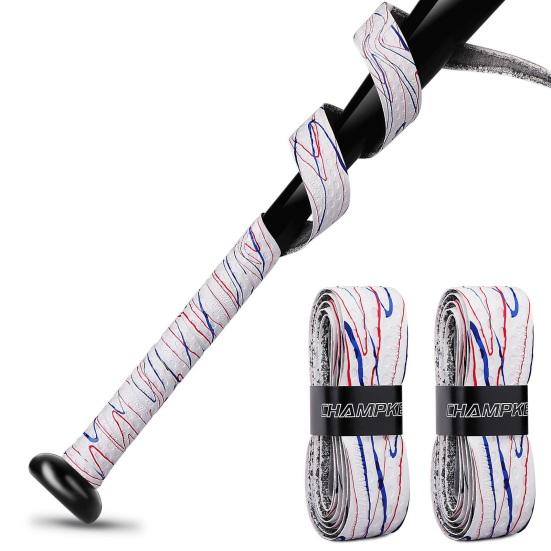 

Yousheng 2 шт. лента для рукоятки бейсбольной биты, предварительно вырезанная ручка для замены рукоятки летучей мыши, улучшенная точность удара, лента для биты, портативная ручка, ленты для захвата