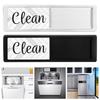 Dishwasher Clean Dirty Sign Cleanliness Tips Portable Dishwasher Magnet Indicator for Kitchen Organization Washing Machine