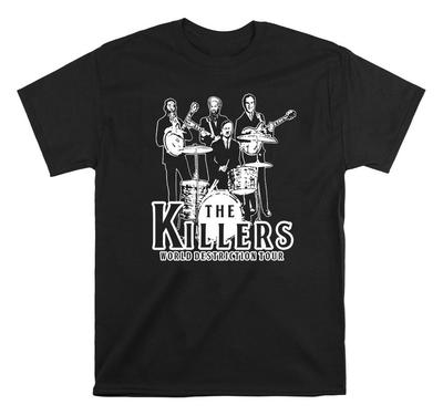 The Killers World Destruction Tour Dárek Pro Fanoušky Unisex Všechny Velikosti  DO137 Unisex Tričko