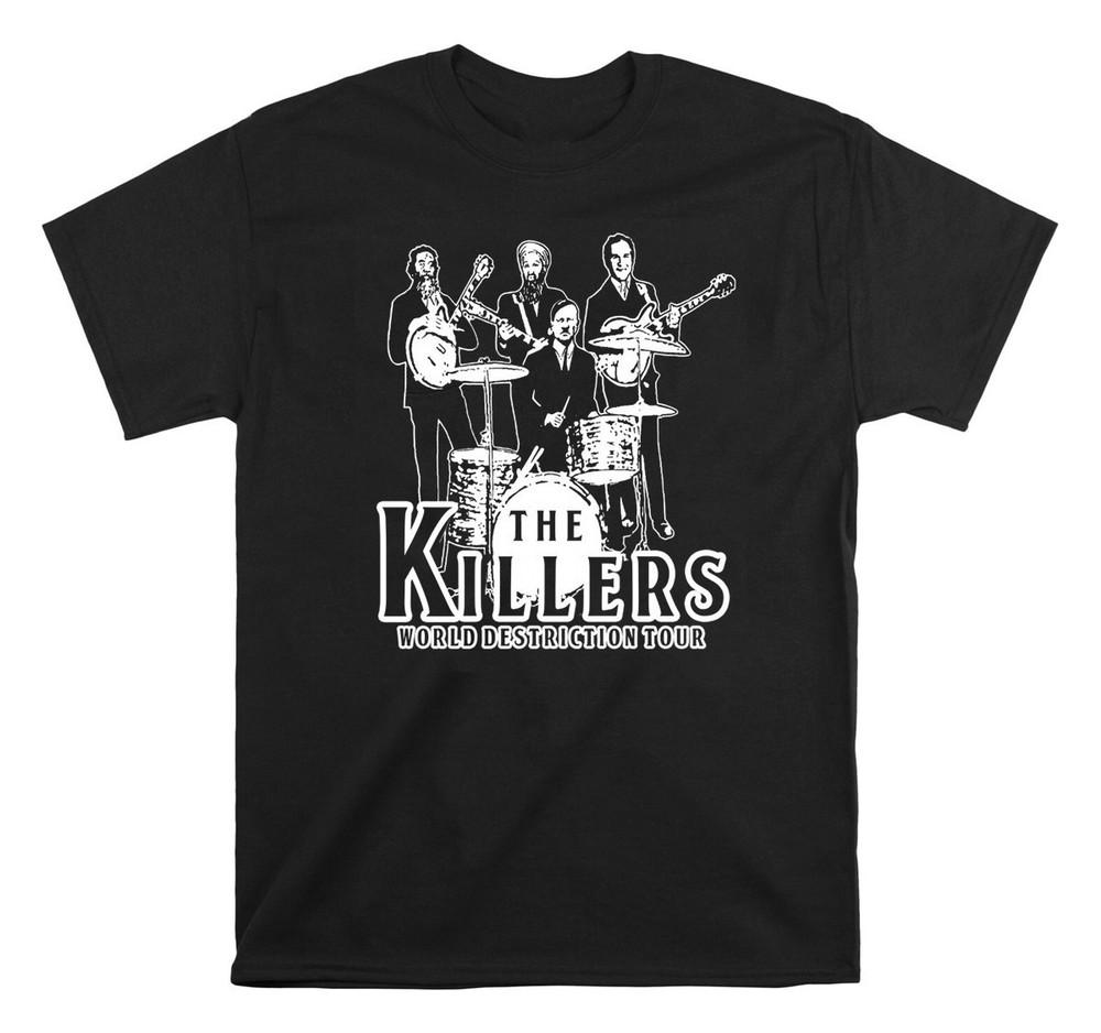 

The Killers Світовий Тур Руйнування Подарунок Для Фанатів Унісекс Усі Розміри DO137 Унісекс Футболка XL