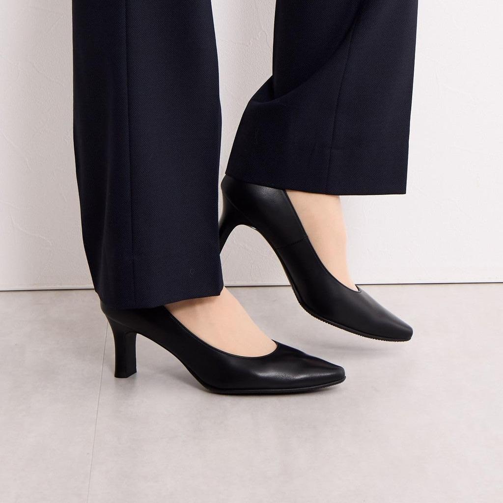 Himiko 7cm Absatz Schwarze Pumps/600008 Schwarz 225