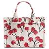 Coach Borsa Tote Stampa Ciliegie New York - Mini Borsa a Mano in Tela con Logo Ricamato - Casual Estivo e Occasioni Regalo CZ104-B4CAH