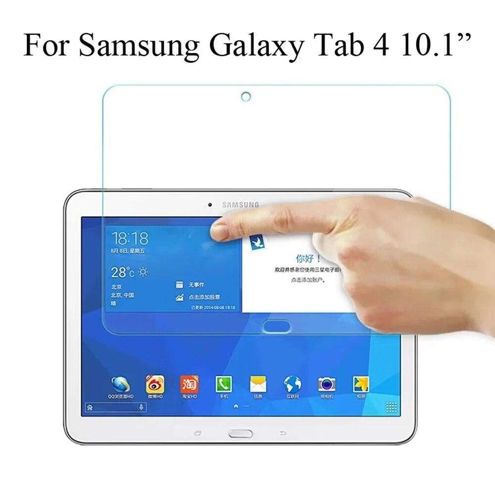 1/2/3 PCS Screen Protector For Samsung Galaxy Tab 4 10.1 Inch Tablet Protective SM-T530 T531 T535 HD Clear Tempered Glass Film