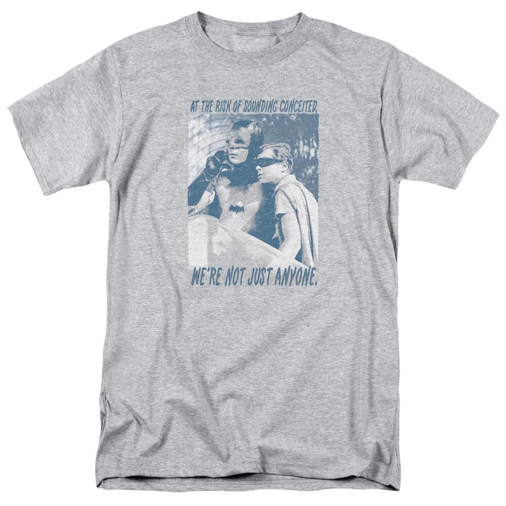 Classic Batman Boogie Nights T Shirt Mens Licensed Classic TV Merchandise Gray S