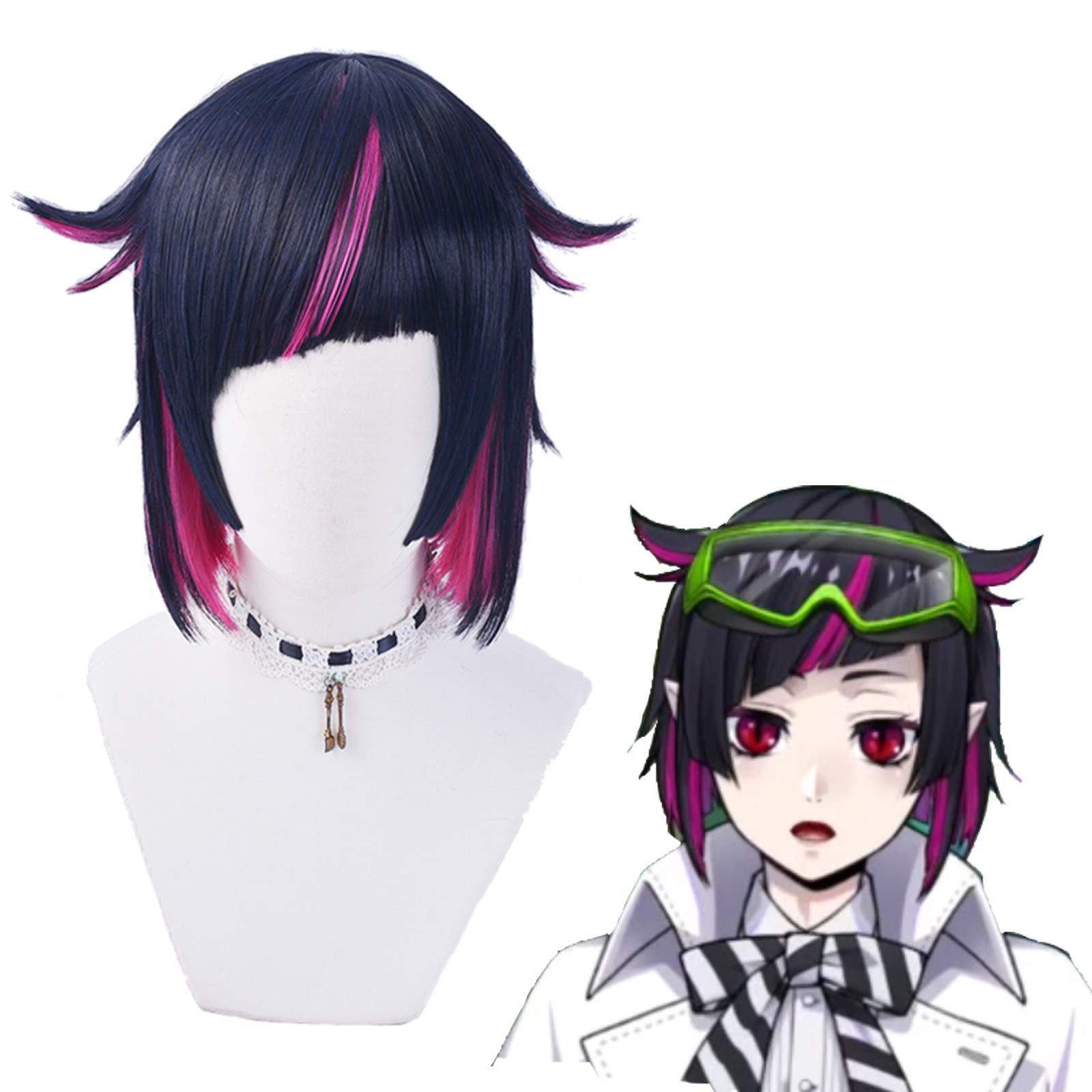 

SUNXXCOS Дисней Twisted Wonderland 30см Косплей Косплей Событие Фестиваль Хэллоуин Парик, Реквизит, Костюм, Костюм, (Лилия Ванруж)