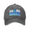 Shark Lover 2025 Ocean Casual Baseball Cap Sun-Proof Outdoor Gym Snapback Cap Couple Women Funny Baseball Caps