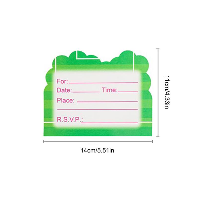 10Pcs Fußball Einladung Karte Event Party Hochzeit Gruß Karte Danke Karte