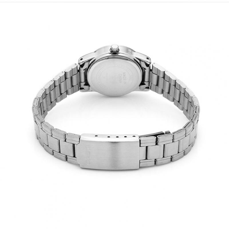 Casio Ltp V001d 7budf Ltp V001d 7b Analog Sat Student Female Metal Watch