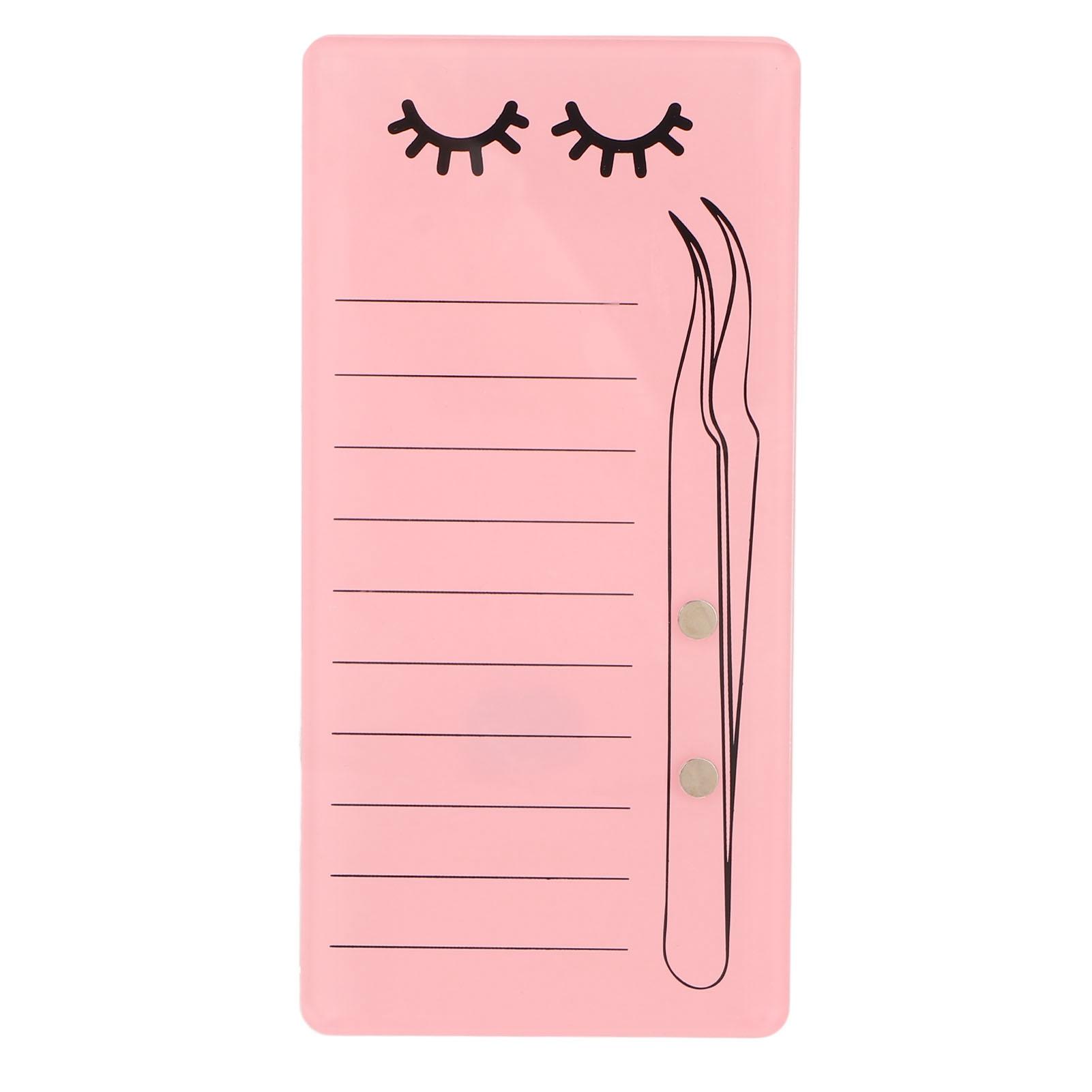 

Профессиональная акриловая подставка-палетка для наращивания ресниц, магнитный держатель для пинцетов