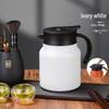 Insulated Stainless Steel Thermos Cup: Large Capacity Water Bottle with Tea and Water Separation for Home Use