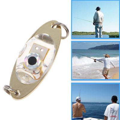 1Pc LED Deep Drop Underwater Fishing Squid Fish Lure Light Flashing Lamp new.