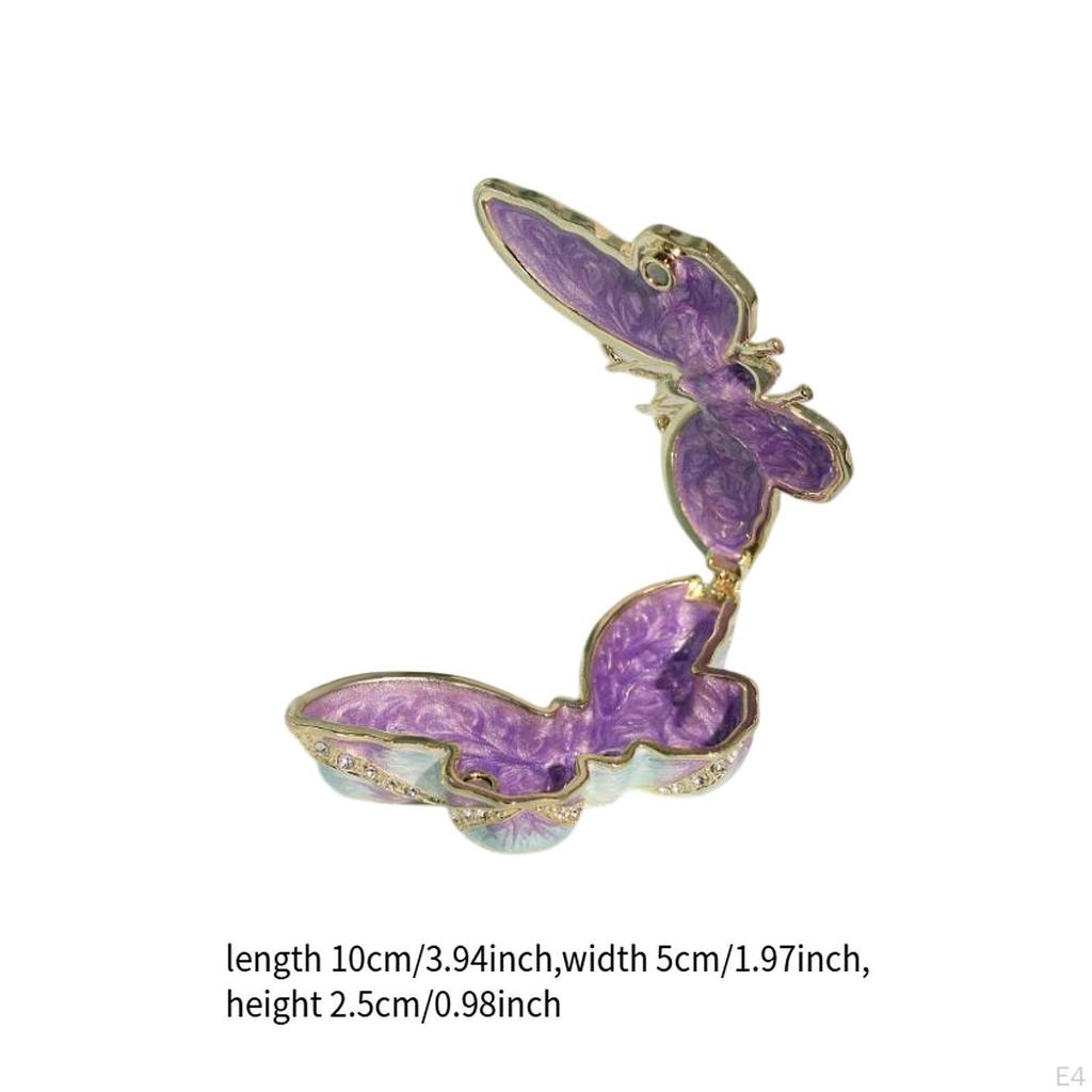 Butterfly Design Trinket Box for Jewelry Storage And Organization
