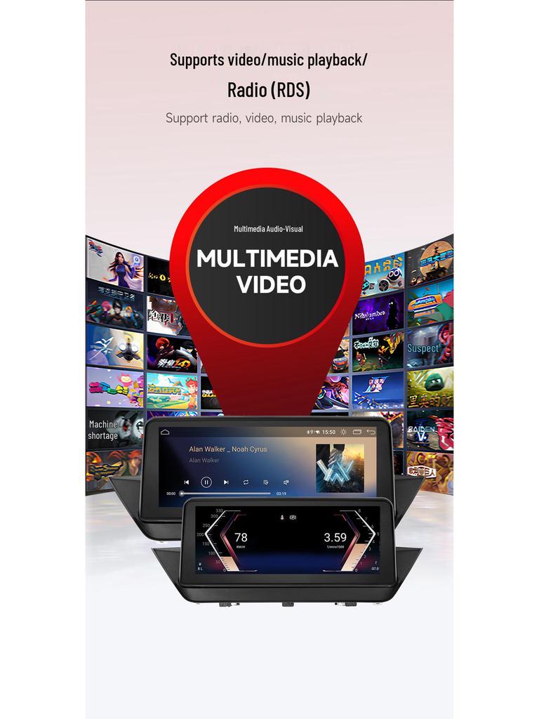 BMW E84 X1 2012-2015 Android Navigation All-in-One GPS Navigator