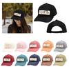 New Unisex Squad Bride Corduroy Baseball Caps Outdoor Adjustable Trucker Cap Hip Hop Snapback Dad Hat for Women Casual Sun Hats