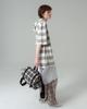 Pahisum Square Check Backpack_Ivory
