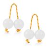 2 Pair Rhythmic Balls,Portable Kashaka Rhythmic Shaker,Comfortable To Hold Musical Fingertip Ball For Music Lovers