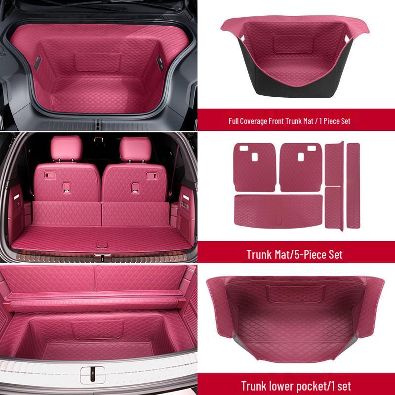 NIO ES8 Front & Rear Trunk Storage Box Protective Mat for 26 Models - Car Interior Accessory