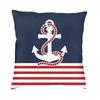 Pirate Map Nautical Sea Print Square Pillowcover Home Decor Skull Sailor Cushions Throw Pillow Living Room Doublesided Printing