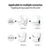 Lumbar Back Cushion with Memory Foam - Multi-Scene Support for Car, Office, Gaming Chairs & Postpartum Pain Relief Pillow