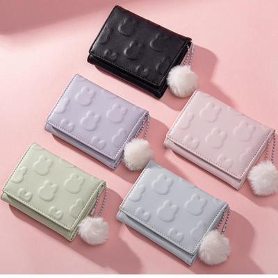 Korean Style Mori Rabbit Coin Purse - Small, Fresh, Sweet Women's Wallet