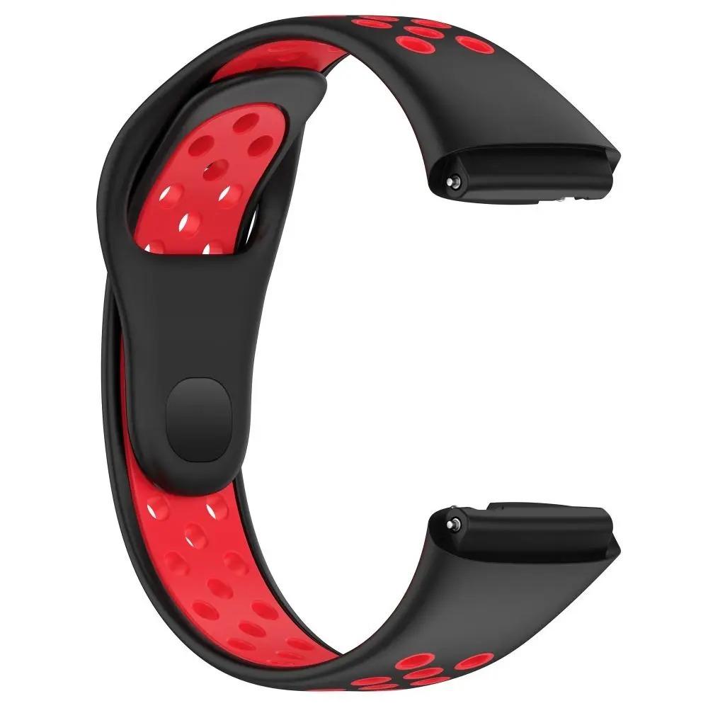 Correa de silicona para Redmi Watch 3 Lite/Active Correa de repuesto para reloj inteligente transpirable de dos colores para Redmi Watch3 Lite/Active Band