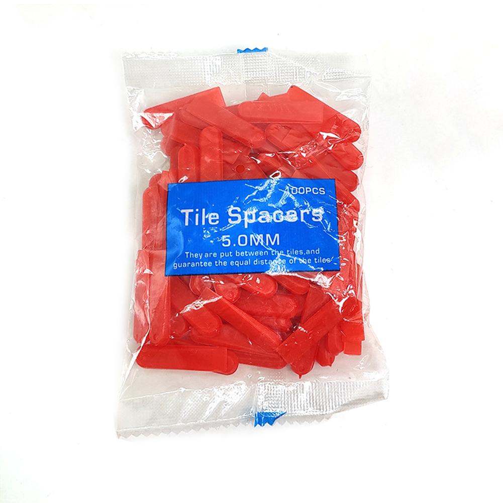 100pcs/set Leveling Wedges Tile Spacers for Flooring Leveler Locator Spacers