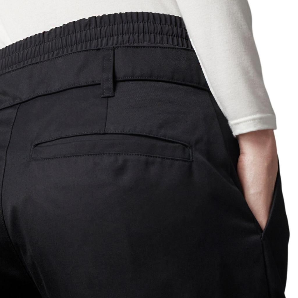 Adidas Originals Trefoil Patchwork Side Open Button Retro Sports Long Pants Casual Pants Women Bottoms Black H22761