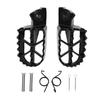 2pcs Dirt Bike Foot Pegs For 47 49ml Dirt Bikes Iron Black Anti Slip Motorcycle Foot Rest