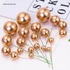 100pcs Cake Toppers: Gold, Silver, and Colorful Balls for Birthday Party Decorations