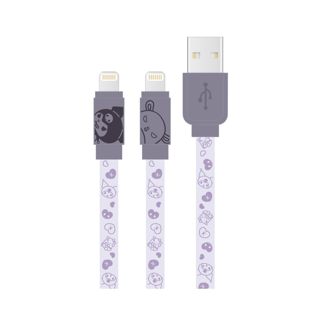Gourmandise Sanrio Characters Lightning Cable Kuromi SANG-303KU