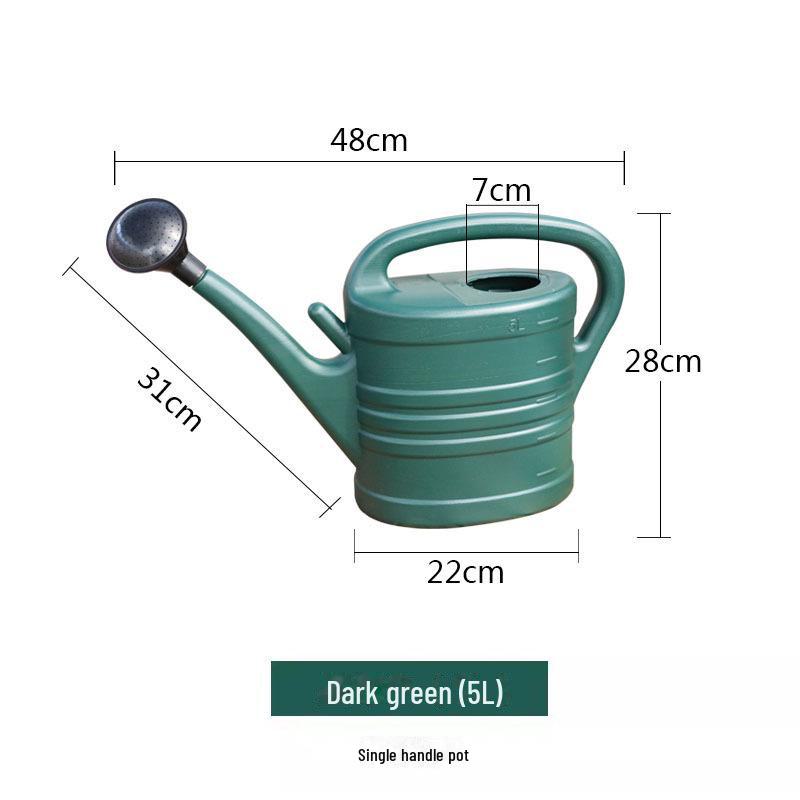 Classic Single-Handle Large Capacity Watering Pot for Gardening, Available In 3L, 5L, 8L, 10L, and 12L Capacities