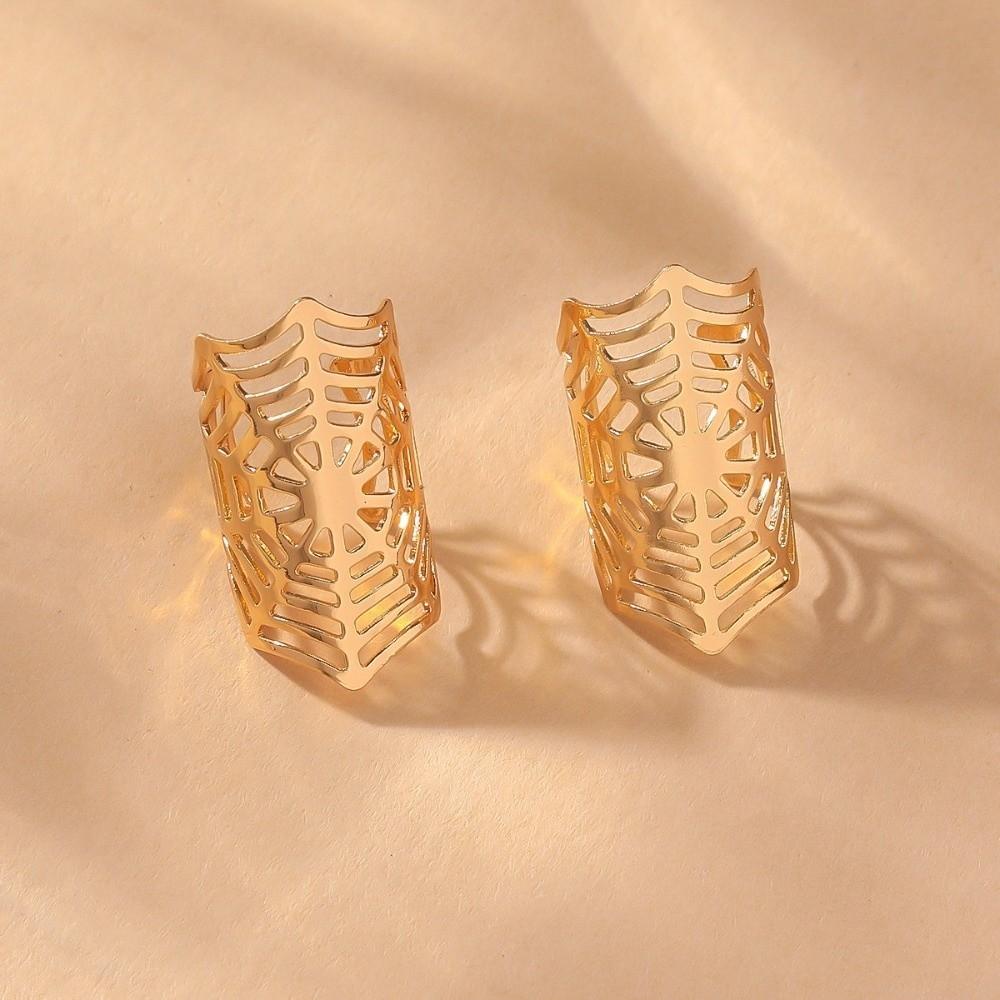 No Piercing Spider Web Ear Cuff Minimalism Stud Earrings Fashion Ear Buckle  Gift