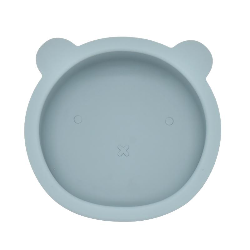 Baby Silicone Feeding Bowl Cute Lion Shape Tableware Waterproof Non-Slip Silicone Dishes