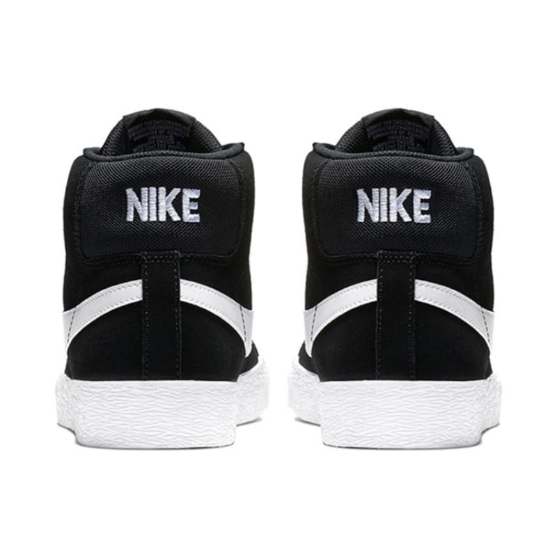 Nike SB Zoom Blazer Mid Black White Skateboard Shoes 864349-002