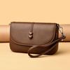 Sac à main en cuir souple pour femme, Sac bandoulière tendance pour mère d'âge moyen, Sac à bandoulière pratique et tendance, Sac à main décontracté