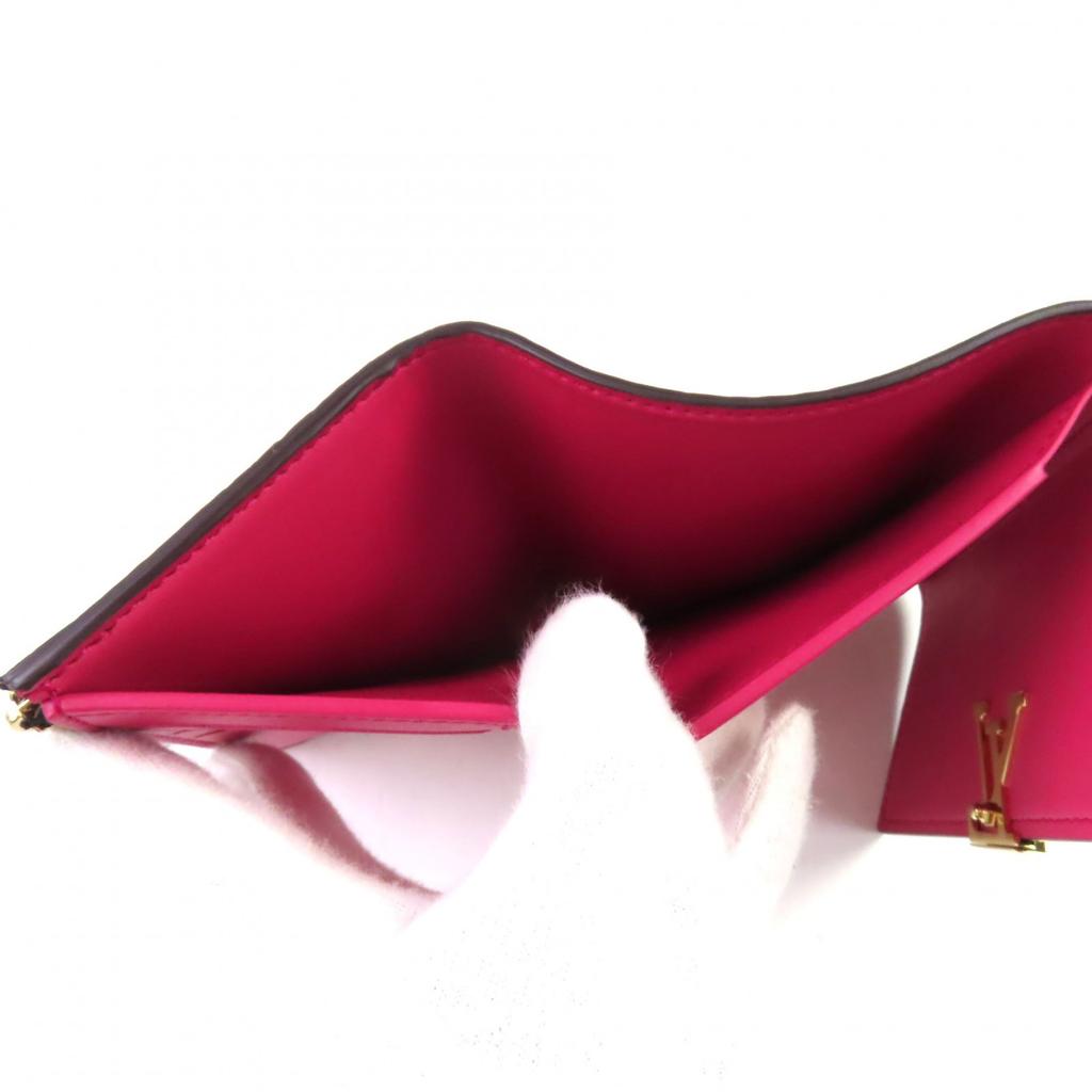 Doskonały portfel bifold LOUIS VUITTON Portefeuille Compact Taurillon Clemence Używany